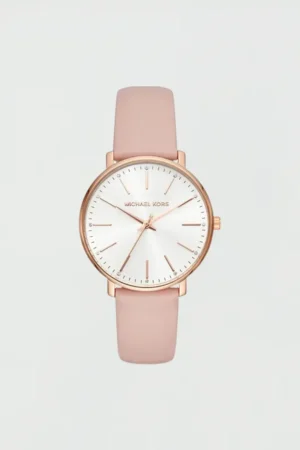 Reloj De Cuero Y Acero Modelo MK2741