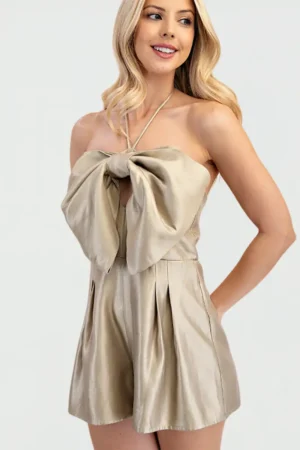 Enterizo Corto Strapless