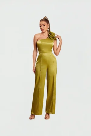 Enterizo Largo Satinado