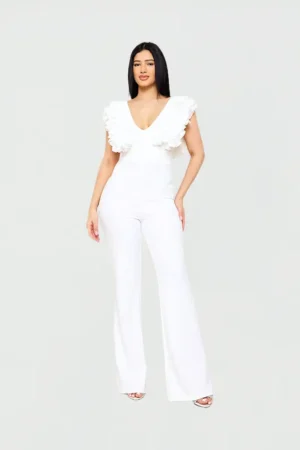 Enterizo Largo Cuello "V"