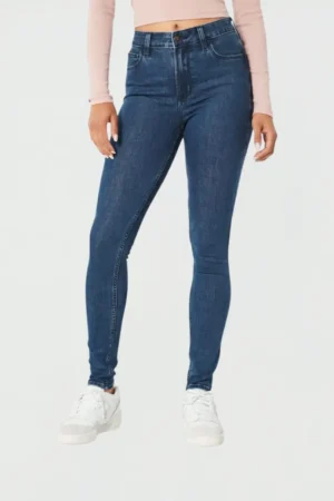 Jeans Curvy Higt Rise Super Skinny Regular