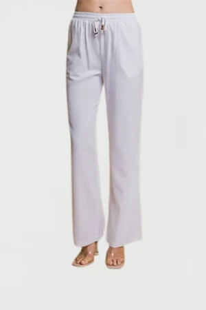 Pantalon Con Elastico En La Cintura