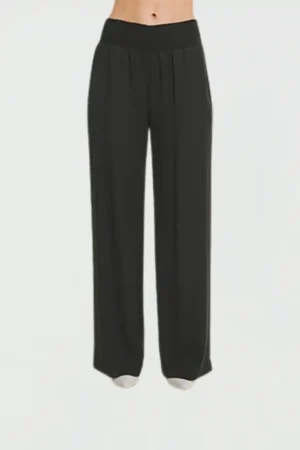 Pantalon Con Elastico En La Cintura