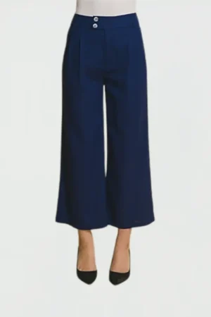 Pantalon Corto De Botones