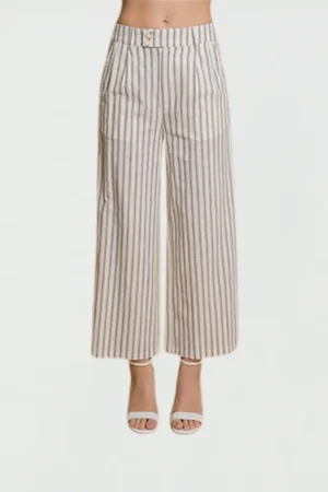 Pantalon Corto De Botones