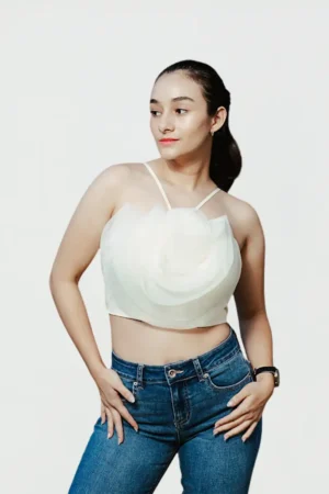 Blusa Con Diseño Floral